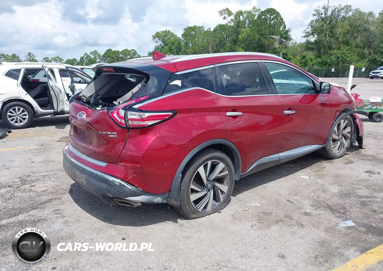 2018 Nissan Murano Platinum VIN:5N1AZ2MH6JN117331 - 4