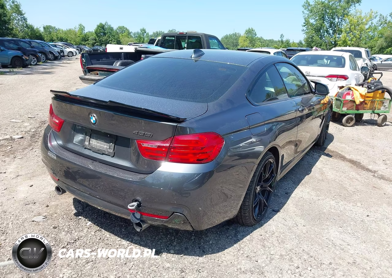 2015 BMW 435I xDrive VIN:WBA3R5C52FK371887 - 4
