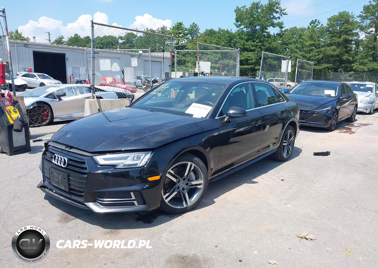 2018 Audi A4 2.0T Premium-2.0T Tech Premium VIN:WAUENAF40JA125953 - 2