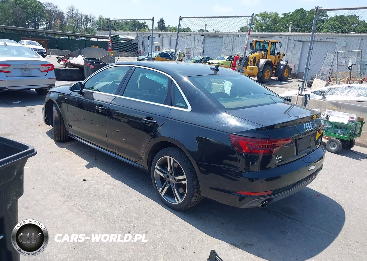 2018 Audi A4 2.0T Premium-2.0T Tech Premium VIN:WAUENAF40JA125953 - 3