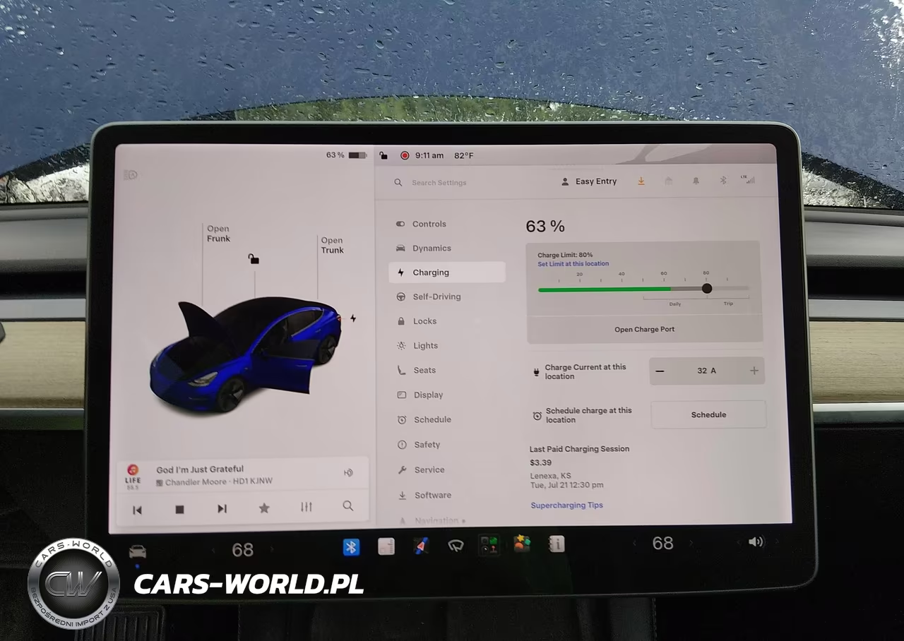 2021 Tesla Model 3 Standard Range Plus Rear-Wheel Drive VIN:5YJ3E1EA1MF084861 - 17