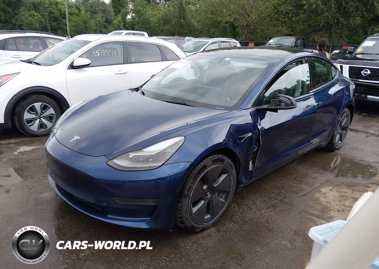 2021 Tesla Model 3 Standard Range Plus Rear-Wheel Drive VIN:5YJ3E1EA1MF084861 - 2