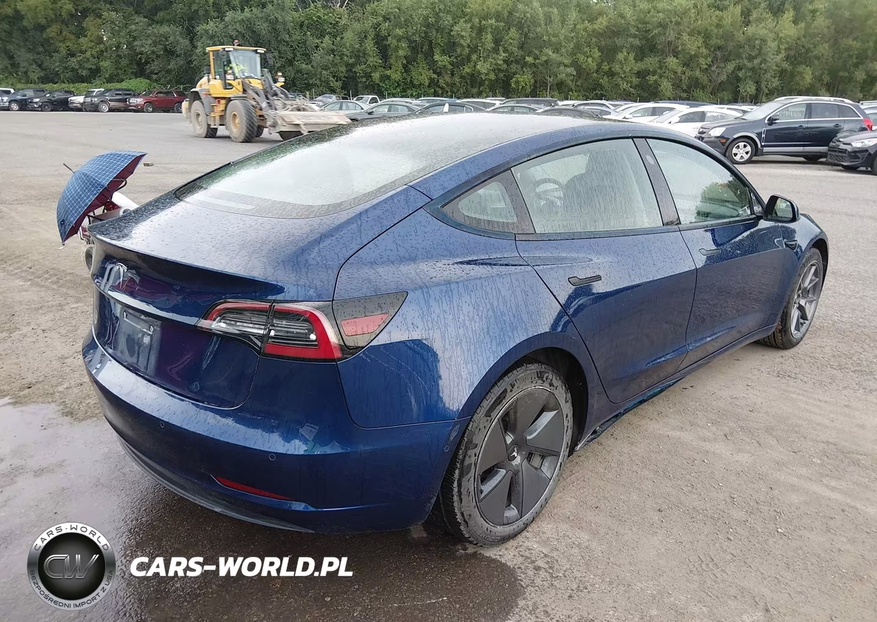 2021 Tesla Model 3 Standard Range Plus Rear-Wheel Drive VIN:5YJ3E1EA1MF084861 - 4