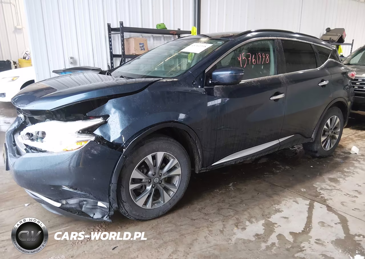2017 Nissan Murano Sv VIN:5N1AZ2MH8HN113744 - 2