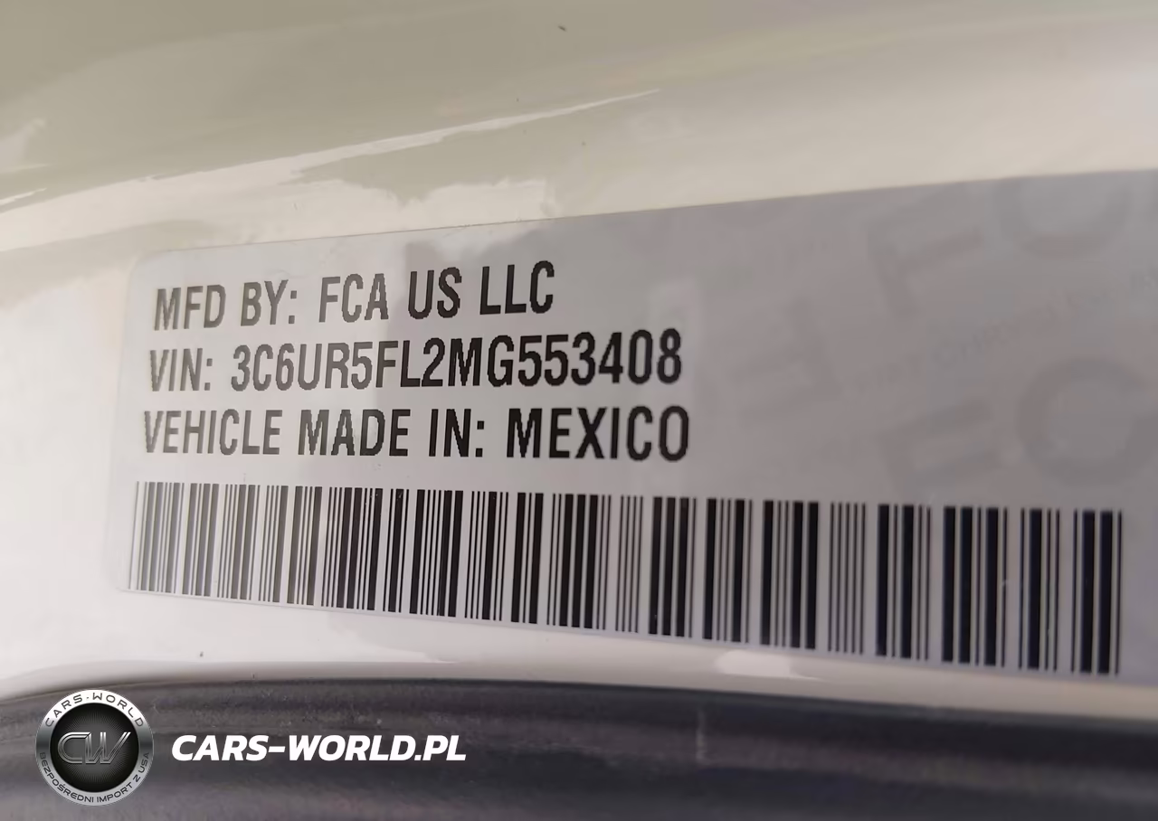 2021 Ram 2500 Laramie 4X4 6'4 Box VIN:3C6UR5FL2MG553408 - 9