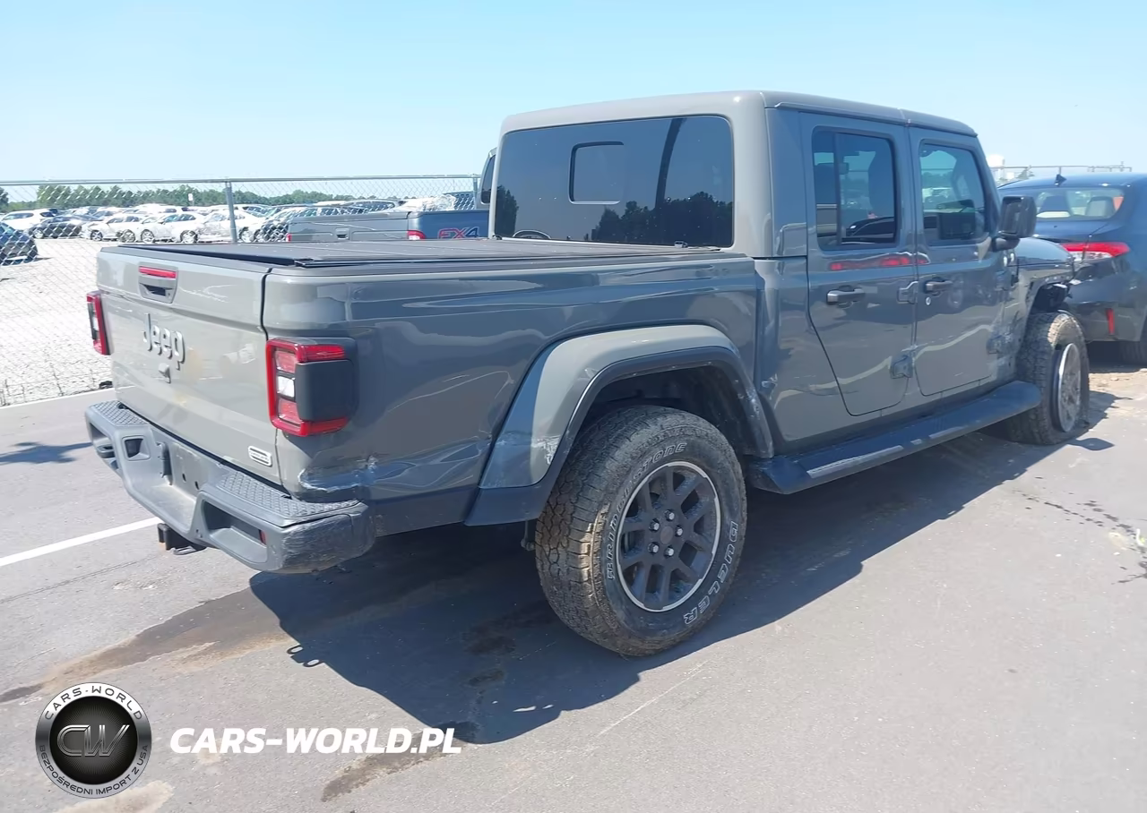 2021 Jeep Gladiator Overland 4X4 VIN:1C6HJTFG7ML587508 - 4