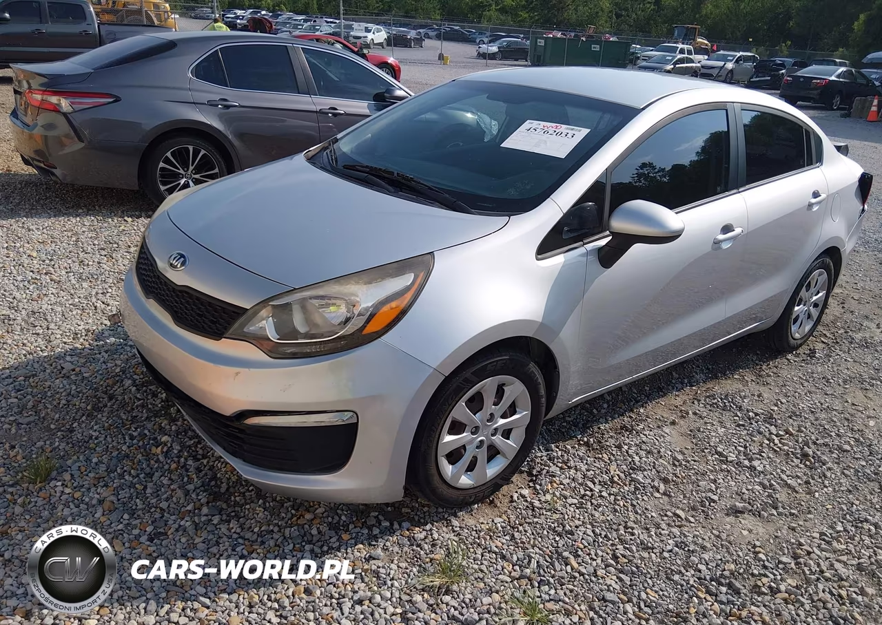 2016 Kia Rio Lx VIN:KNADM4A3XG6662601 - 2