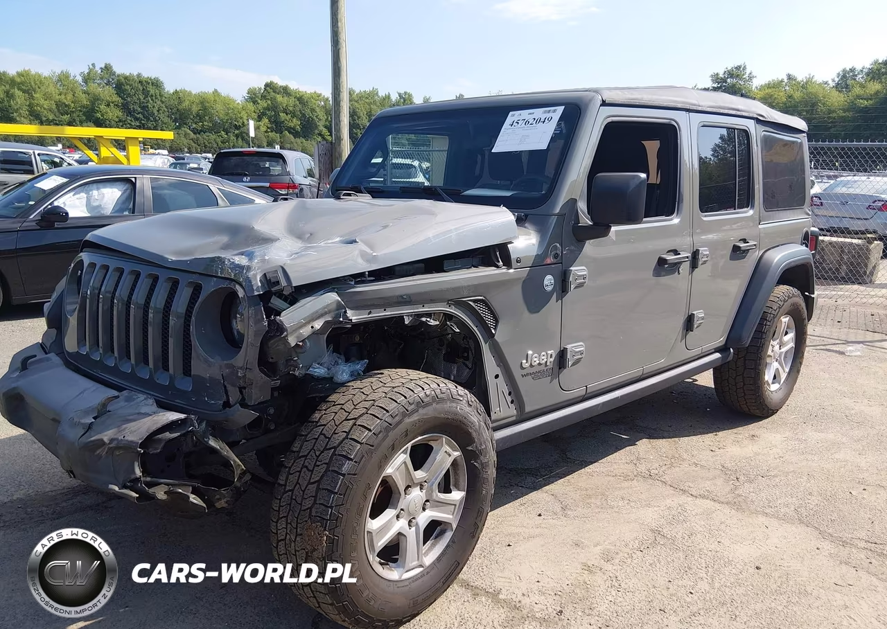 2018 Jeep Wrangler Unlimited Sport S 4X4 VIN:1C4HJXDG3JW197812 - 2