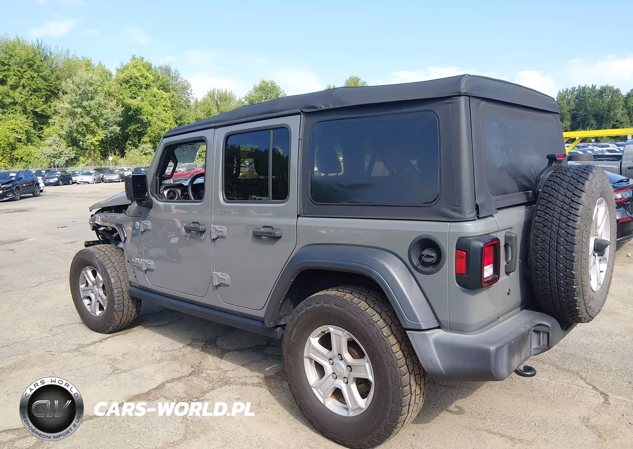 2018 Jeep Wrangler Unlimited Sport S 4X4 VIN:1C4HJXDG3JW197812 - 3