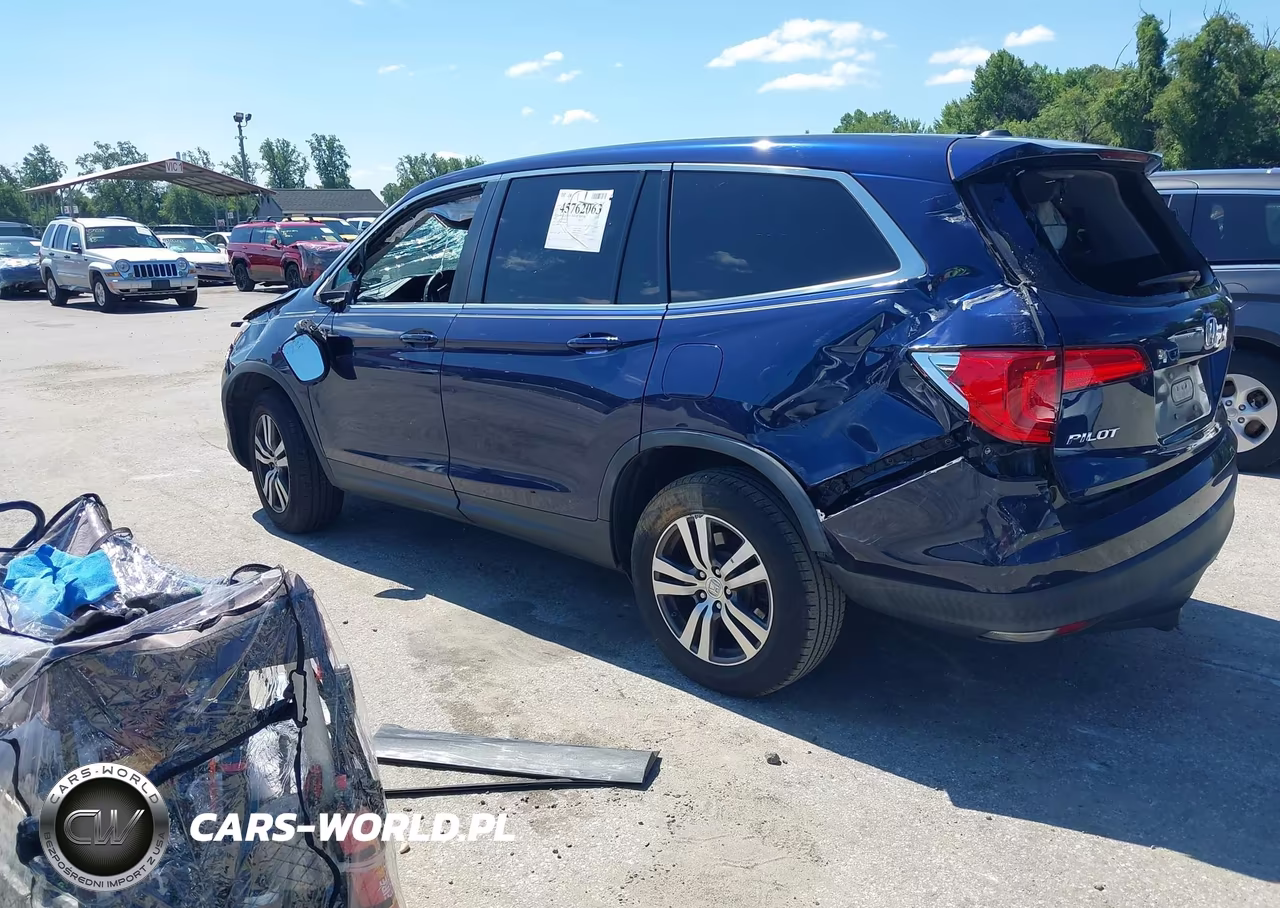 2018 Honda Pilot Ex-L VIN:5FNYF6H55JB040386 - 3