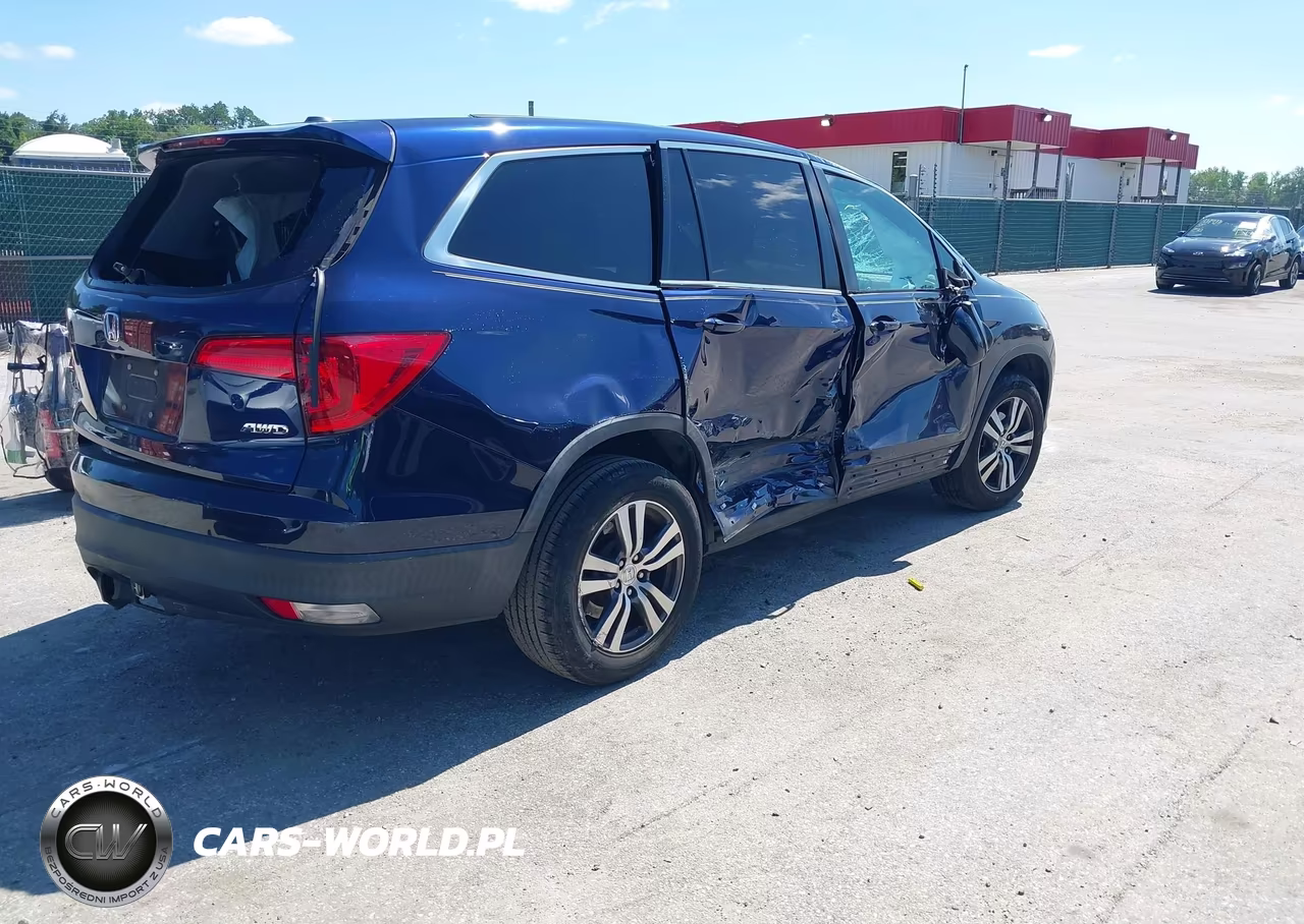 2018 Honda Pilot Ex-L VIN:5FNYF6H55JB040386 - 4
