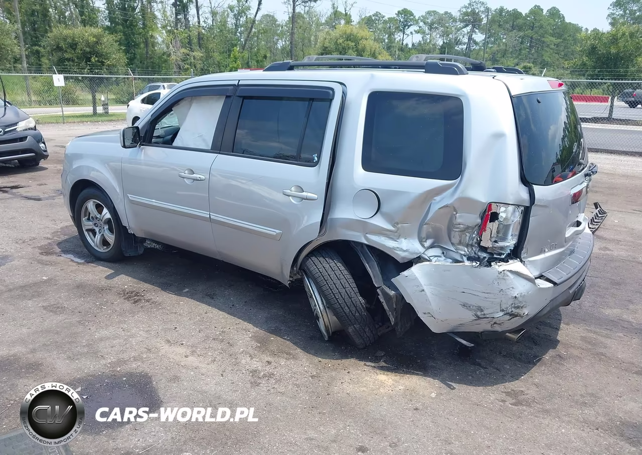 2015 Honda Pilot Ex-L VIN:5FNYF4H57FB008146 - 3
