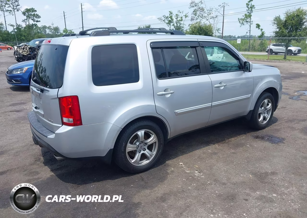 2015 Honda Pilot Ex-L VIN:5FNYF4H57FB008146 - 4