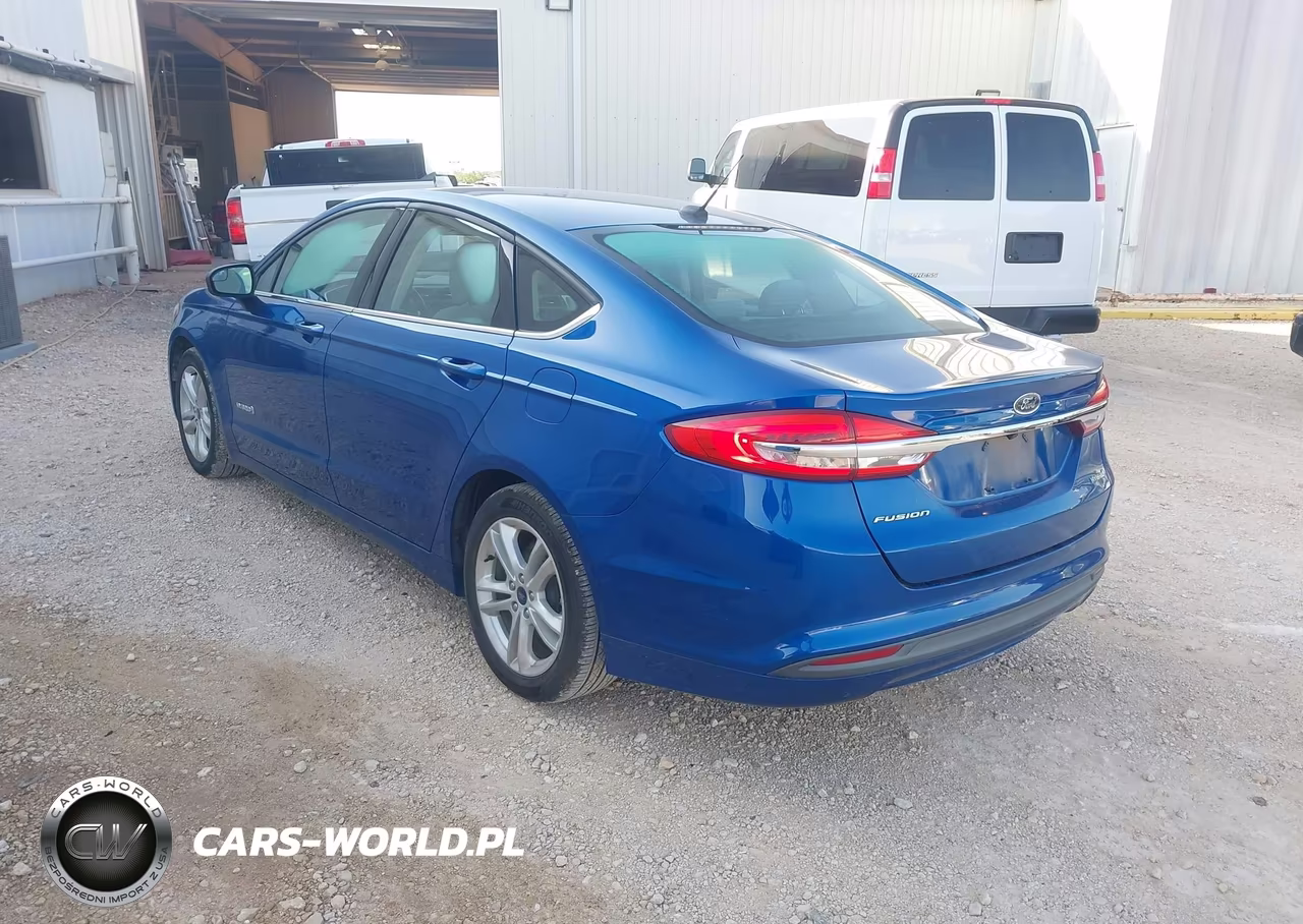 2018 Ford Fusion Hybrid S VIN:3FA6P0UU5JR209471 - 3