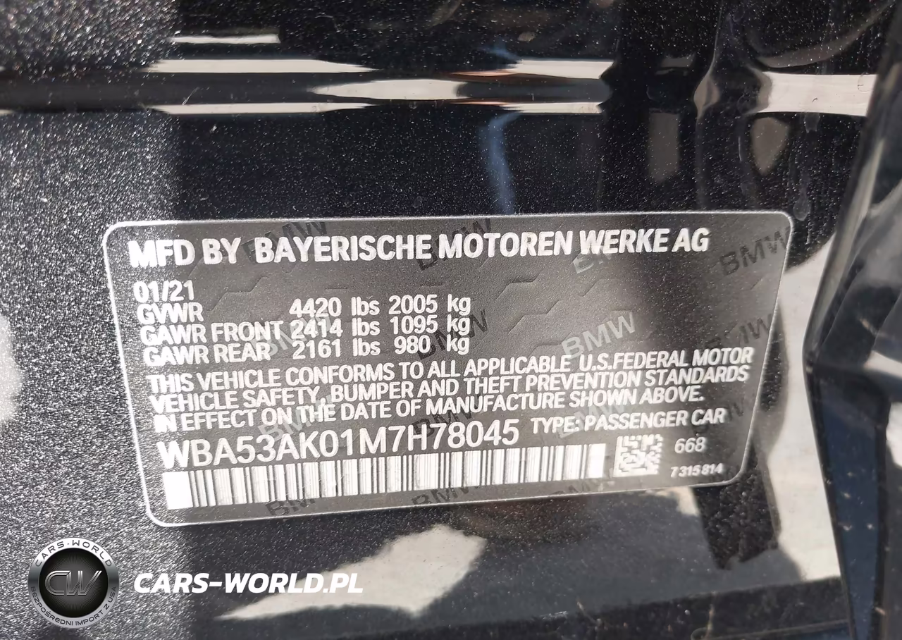 2021 BMW 228I Gran Coupe Sdrive VIN:WBA53AK01M7H78045 - 9