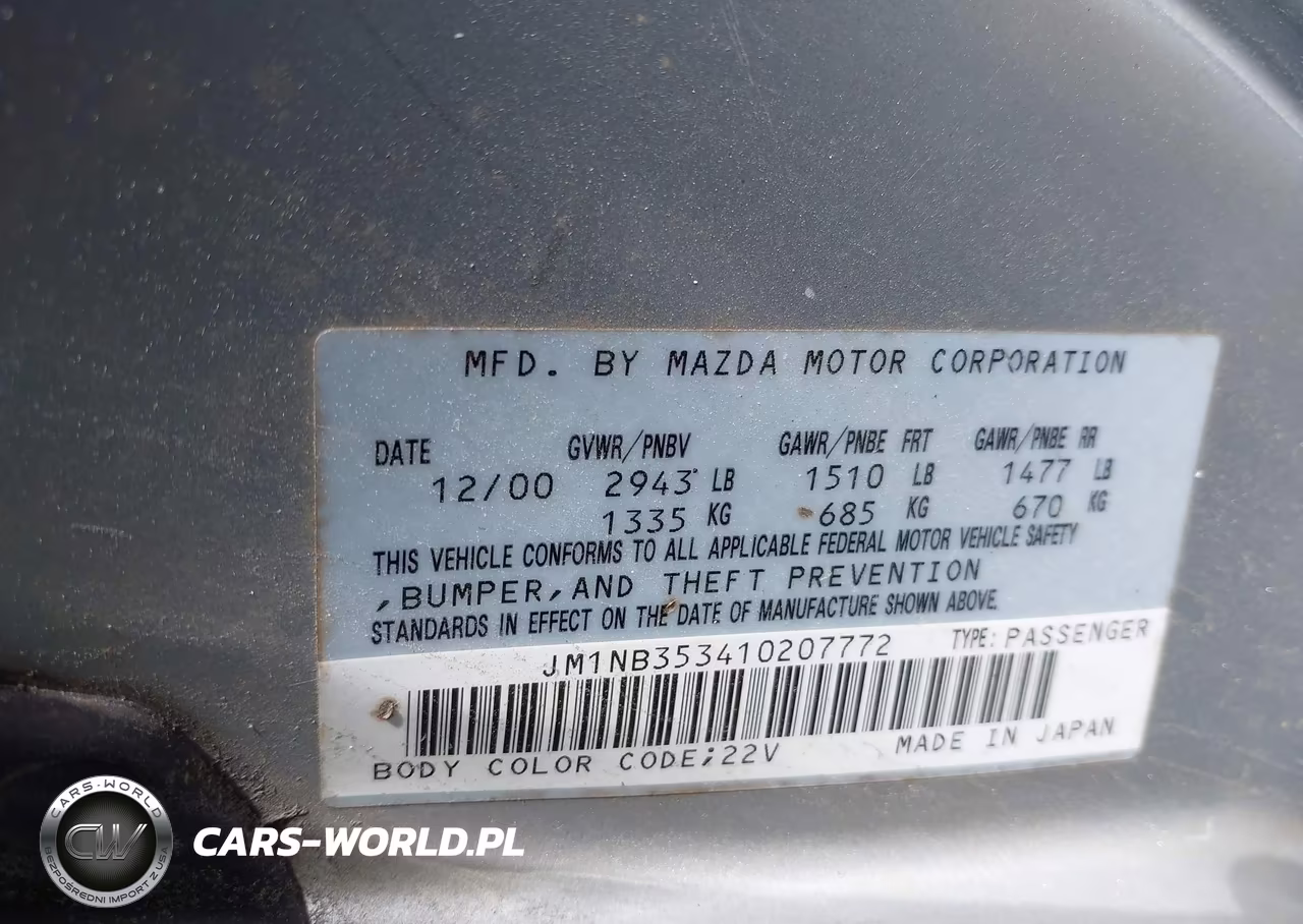 2001 Mazda Mx-5 Miata Ls-Special Edition VIN:JM1NB353410207772 - 9