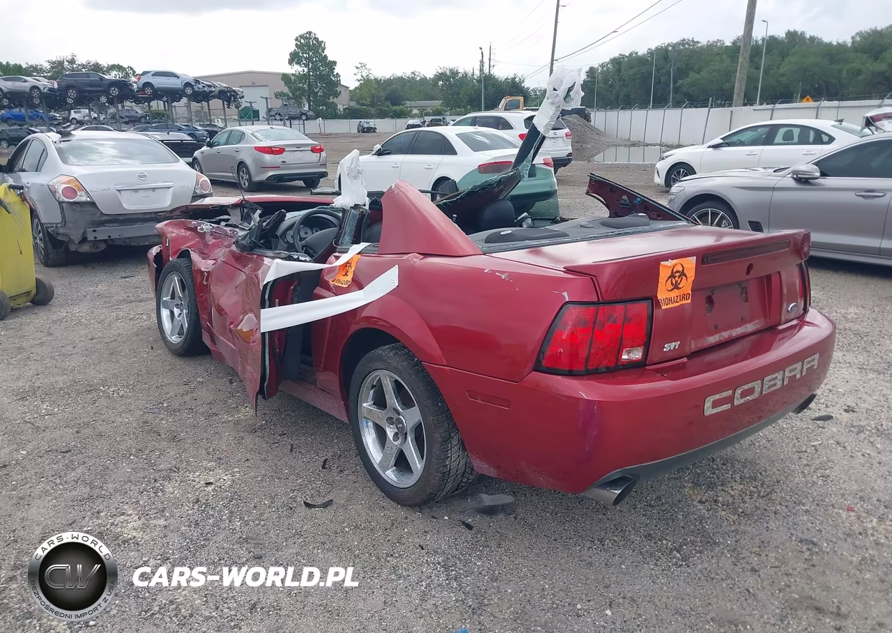 2004 Ford Mustang Cobra VIN:1FAFP48Y54F217415 - 3
