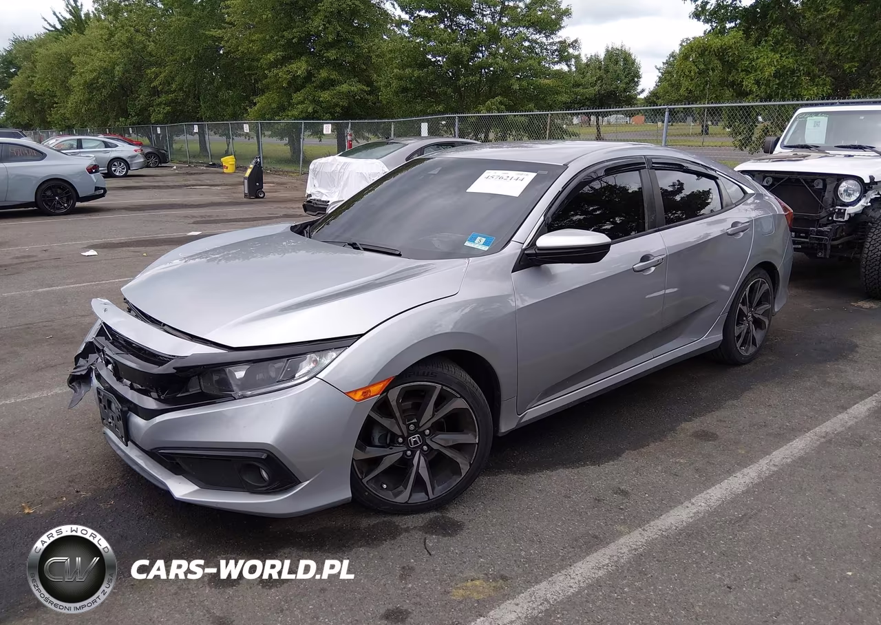 2020 Honda Civic Sport VIN:2HGFC2F8XLH518158 - 2
