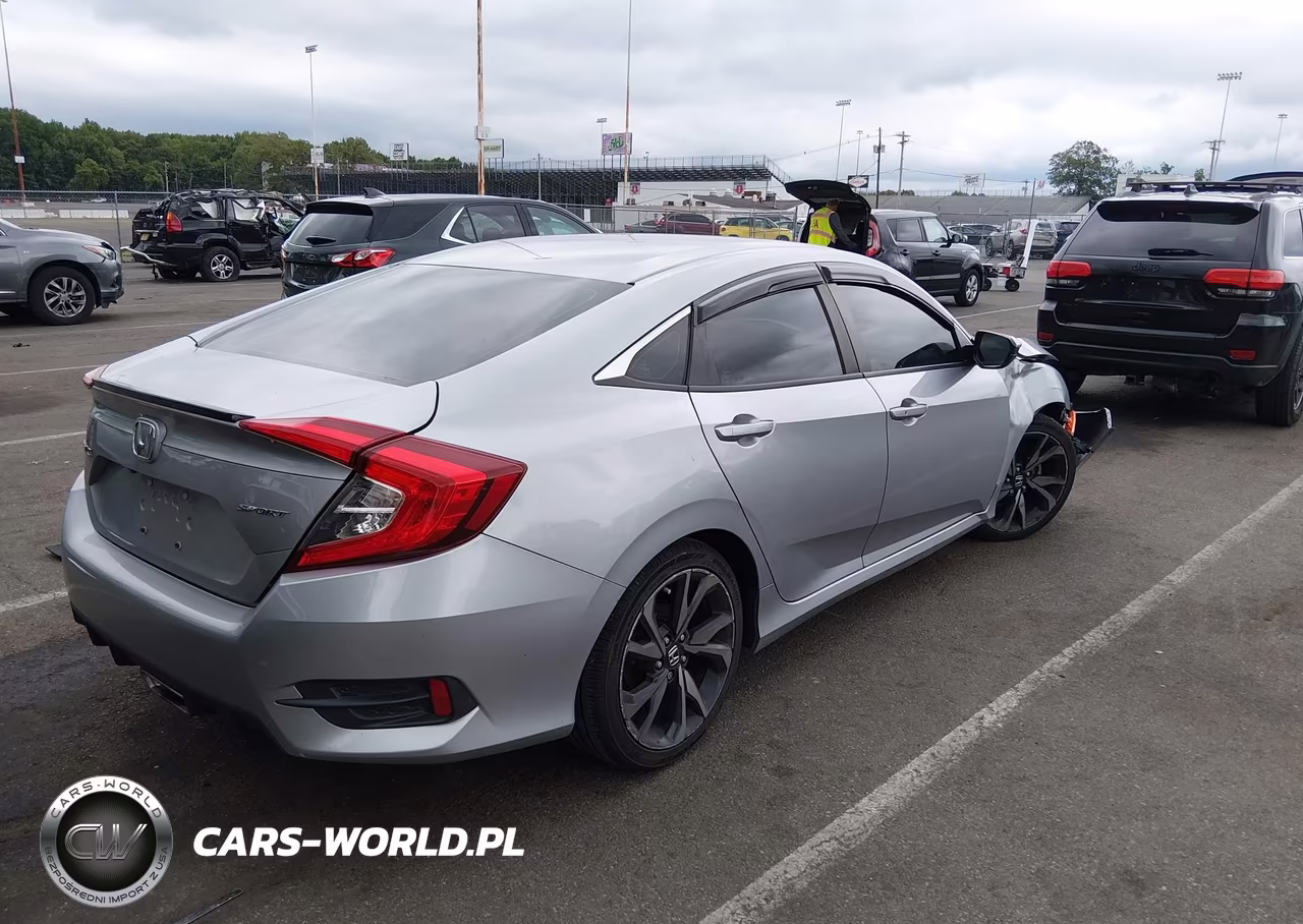 2020 Honda Civic Sport VIN:2HGFC2F8XLH518158 - 4