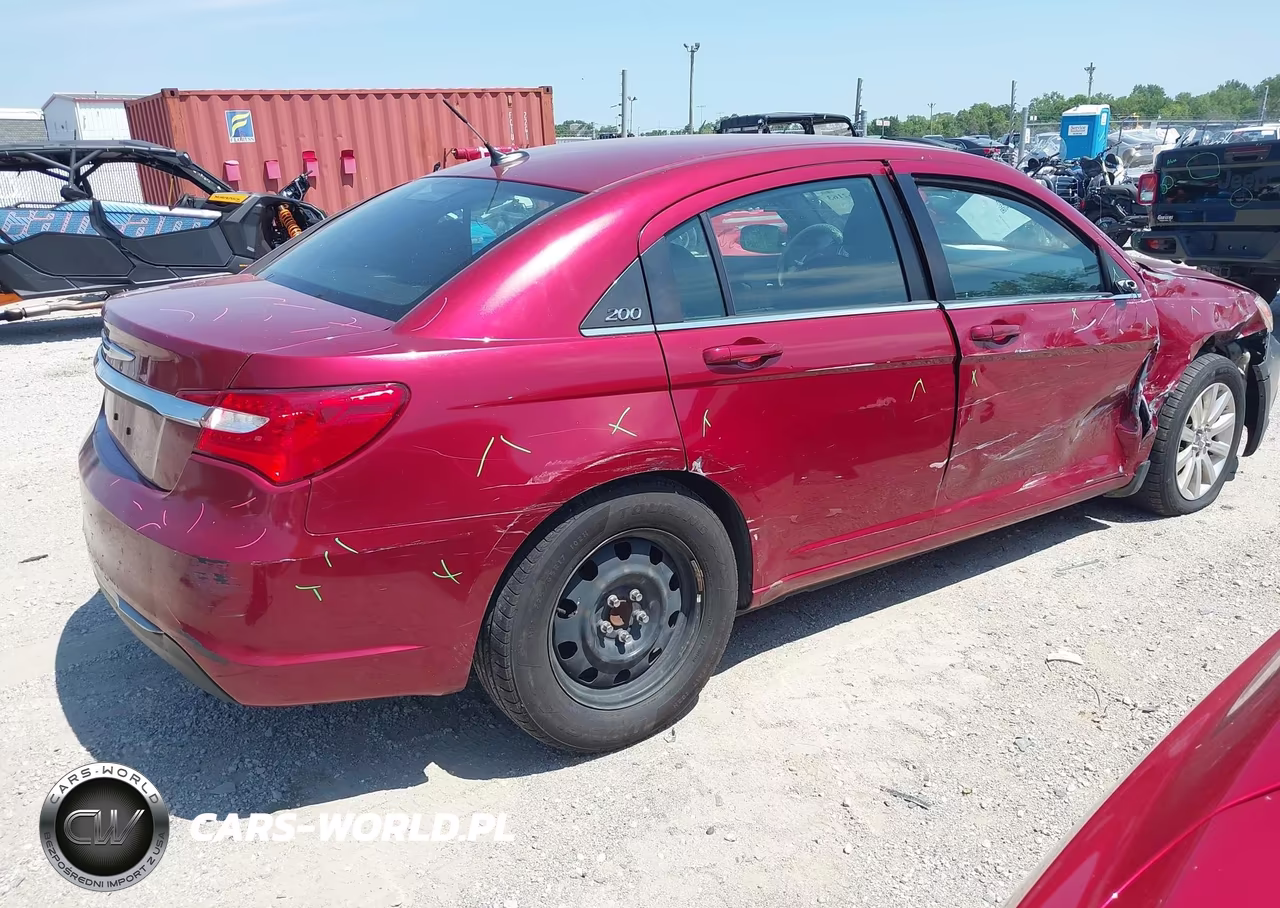 2012 Chrysler 200 Lx VIN:1C3CCBAB1CN163817 - 4