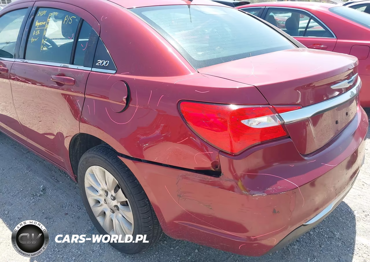 2012 Chrysler 200 Lx VIN:1C3CCBAB1CN163817 - 6