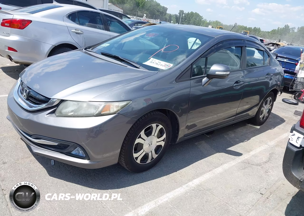 2013 Honda Civic Hybrid VIN:19XFB4F25DE001842 - 2