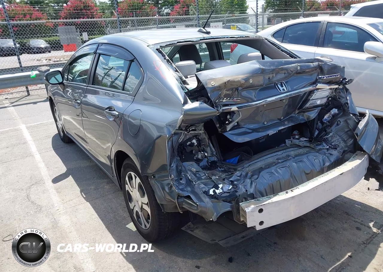 2013 Honda Civic Hybrid VIN:19XFB4F25DE001842 - 3