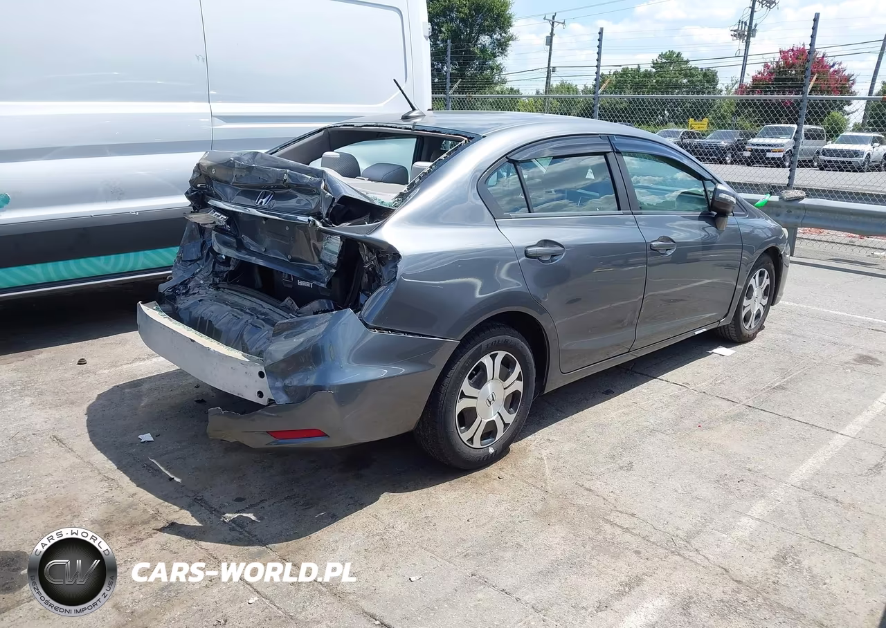 2013 Honda Civic Hybrid VIN:19XFB4F25DE001842 - 4