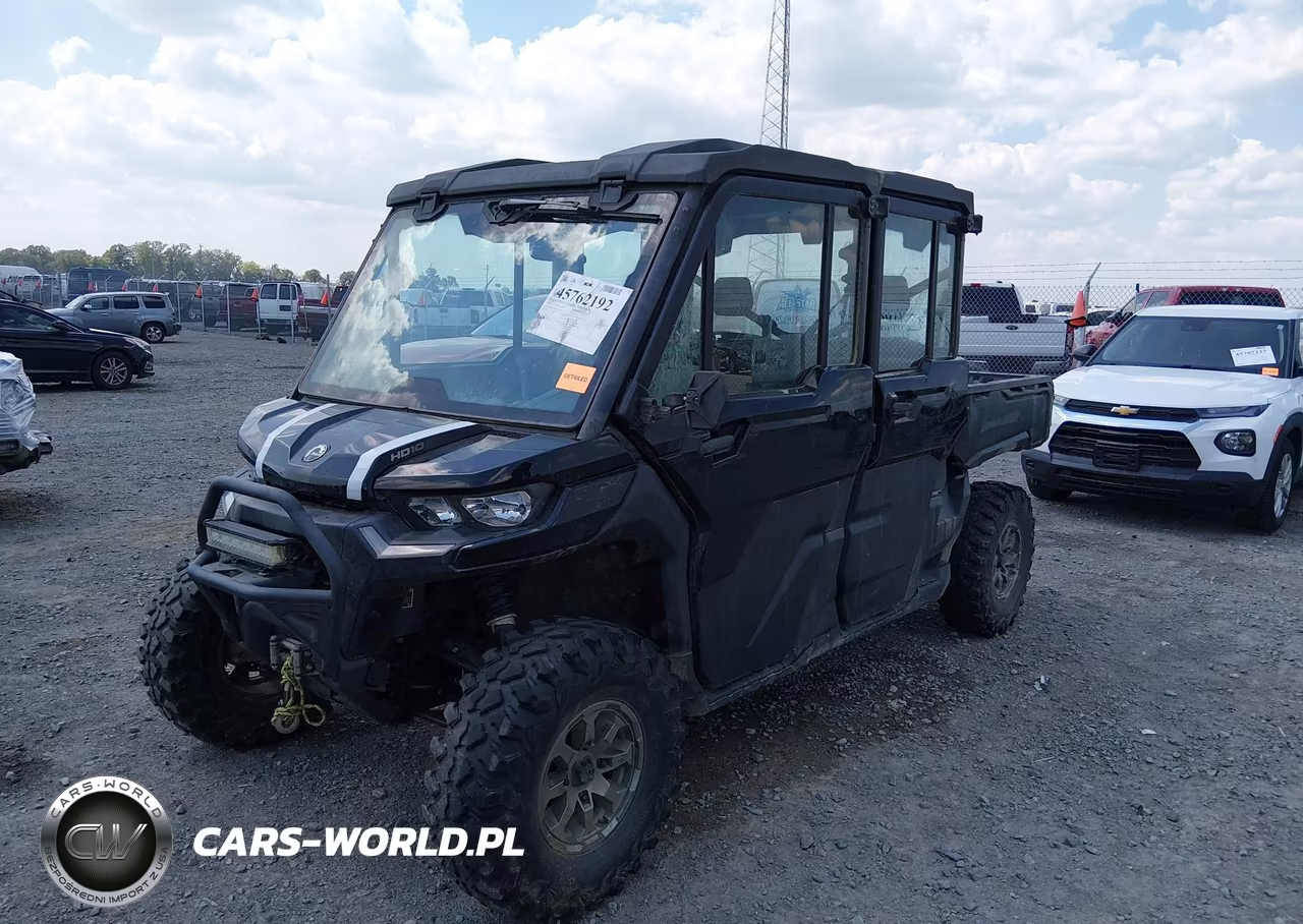 2023 Can-Am Defender Max Limited Cab Hd10 VIN:3JBUUAX46PK001938 - 2