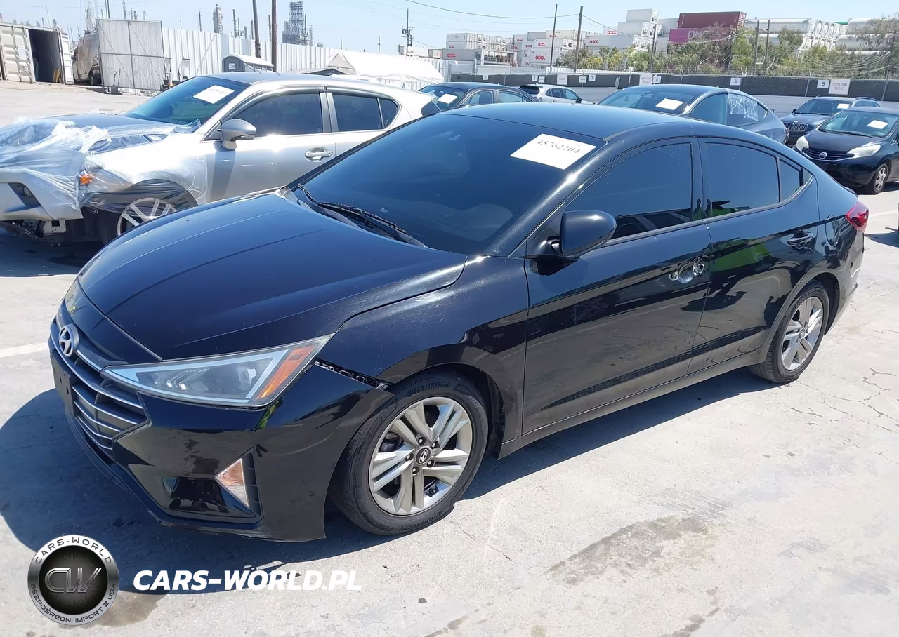 2019 Hyundai Elantra Sel VIN:5NPD84LF2KH458257 - 2