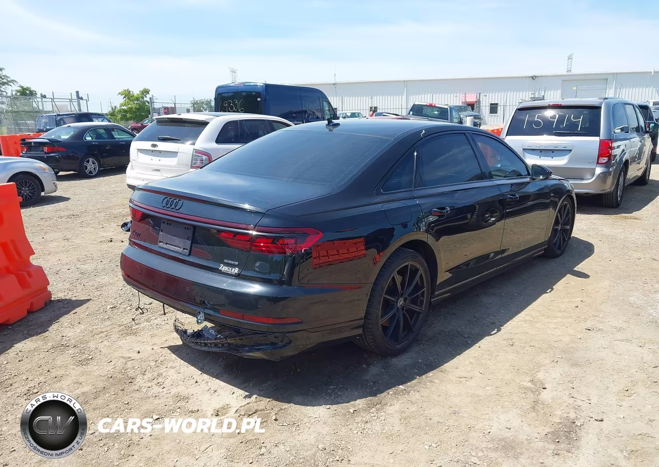 2022 Audi A8 L 55 Tfsi Quattro Tiptronic VIN:WAULDAF81NN005168 - 4