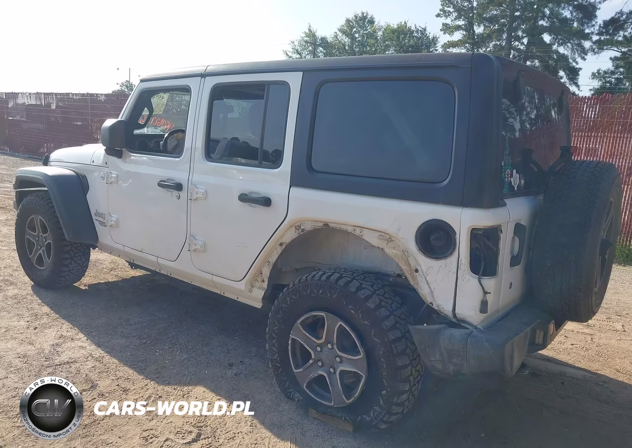 2018 Jeep Wrangler Unlimited Sport S 4X4 VIN:1C4HJXDN8JW199067 - 3