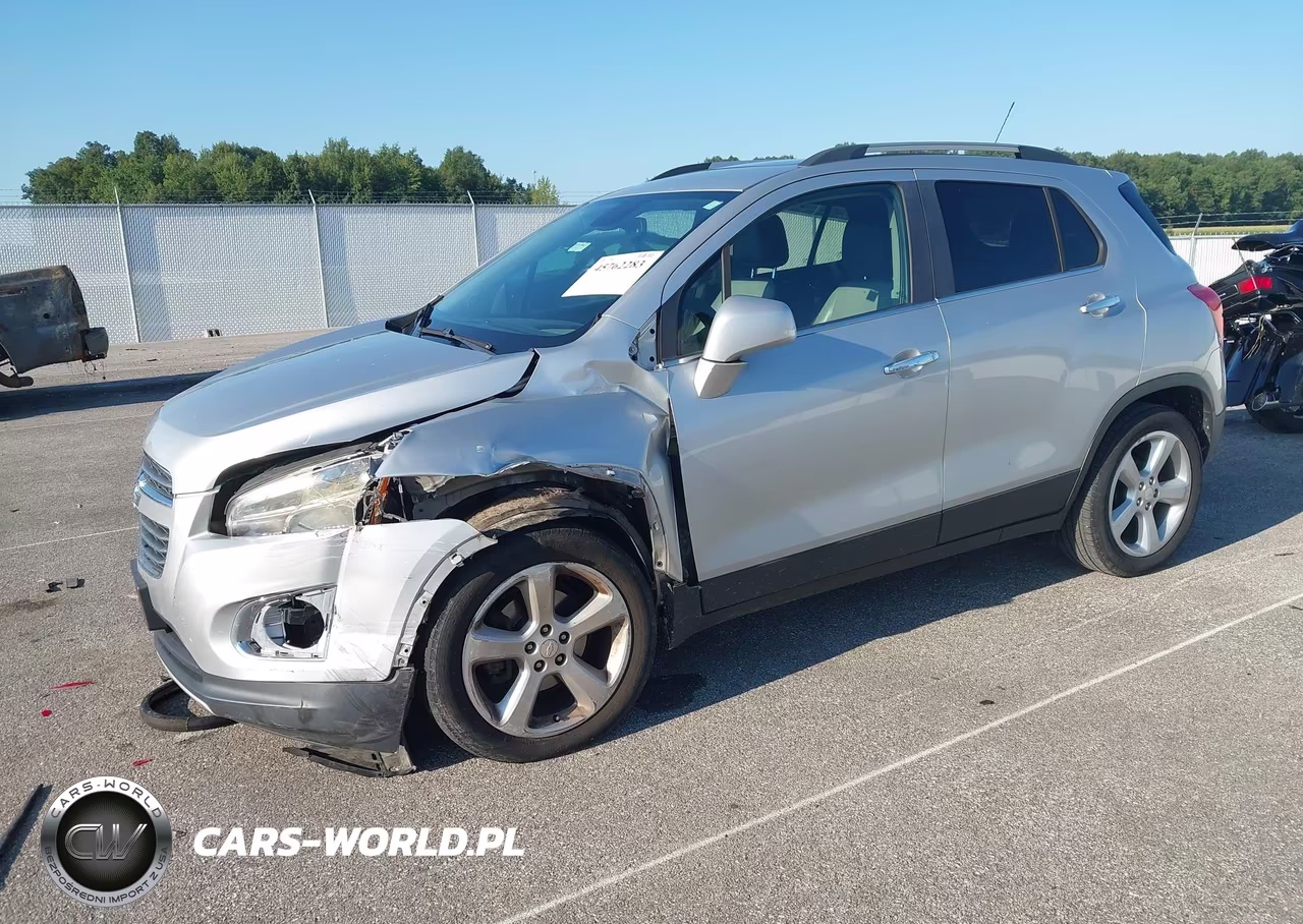2015 Chevrolet Trax Ltz VIN:3GNCJNSB5FL246406 - 2
