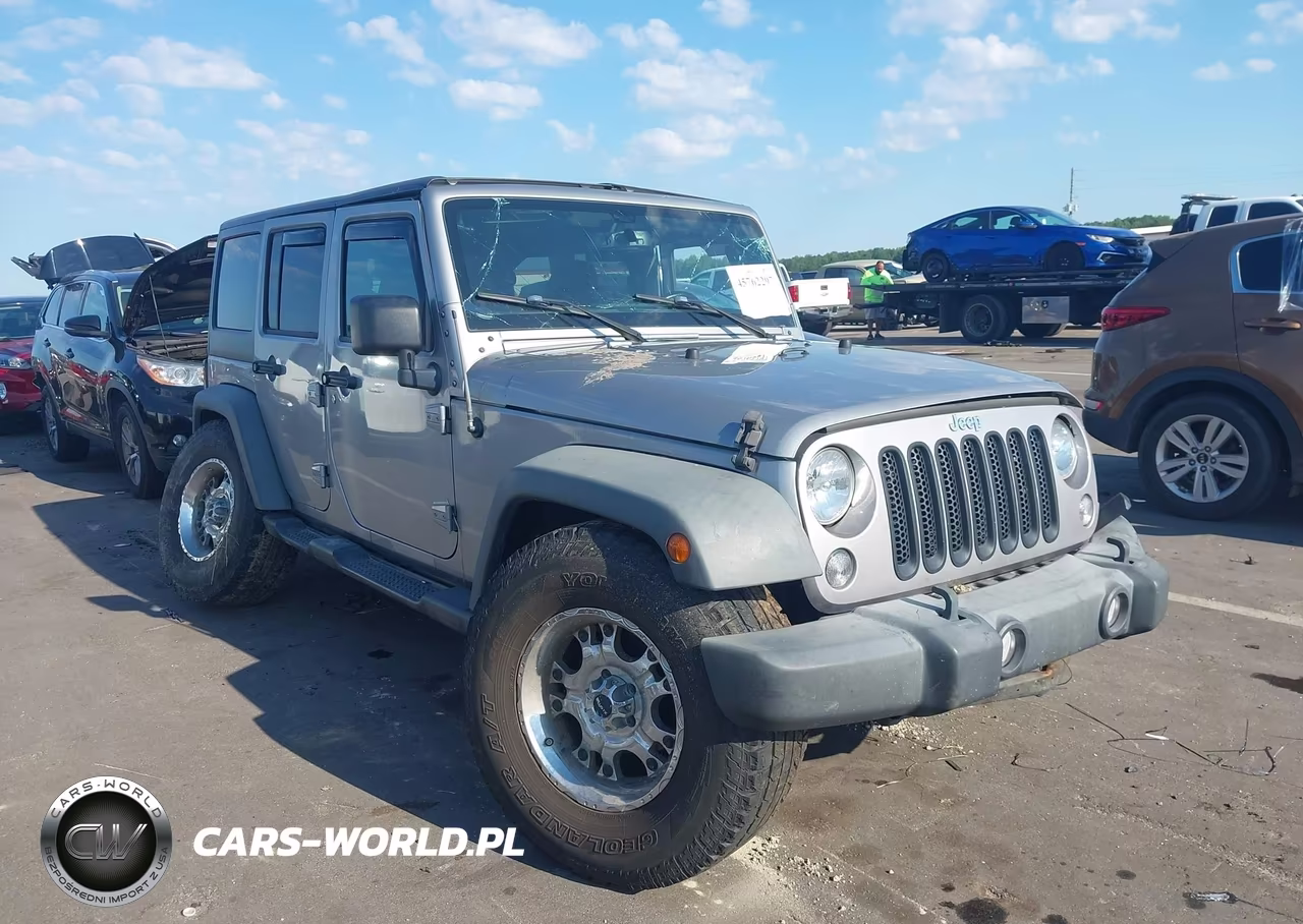 2018 Jeep Wrangler Jk Unlimited Sport S 4X4 VIN:1C4HJWDG1JL929589 - 1