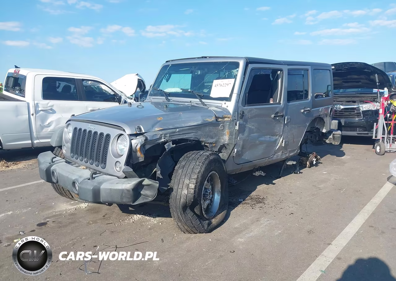 2018 Jeep Wrangler Jk Unlimited Sport S 4X4 VIN:1C4HJWDG1JL929589 - 2