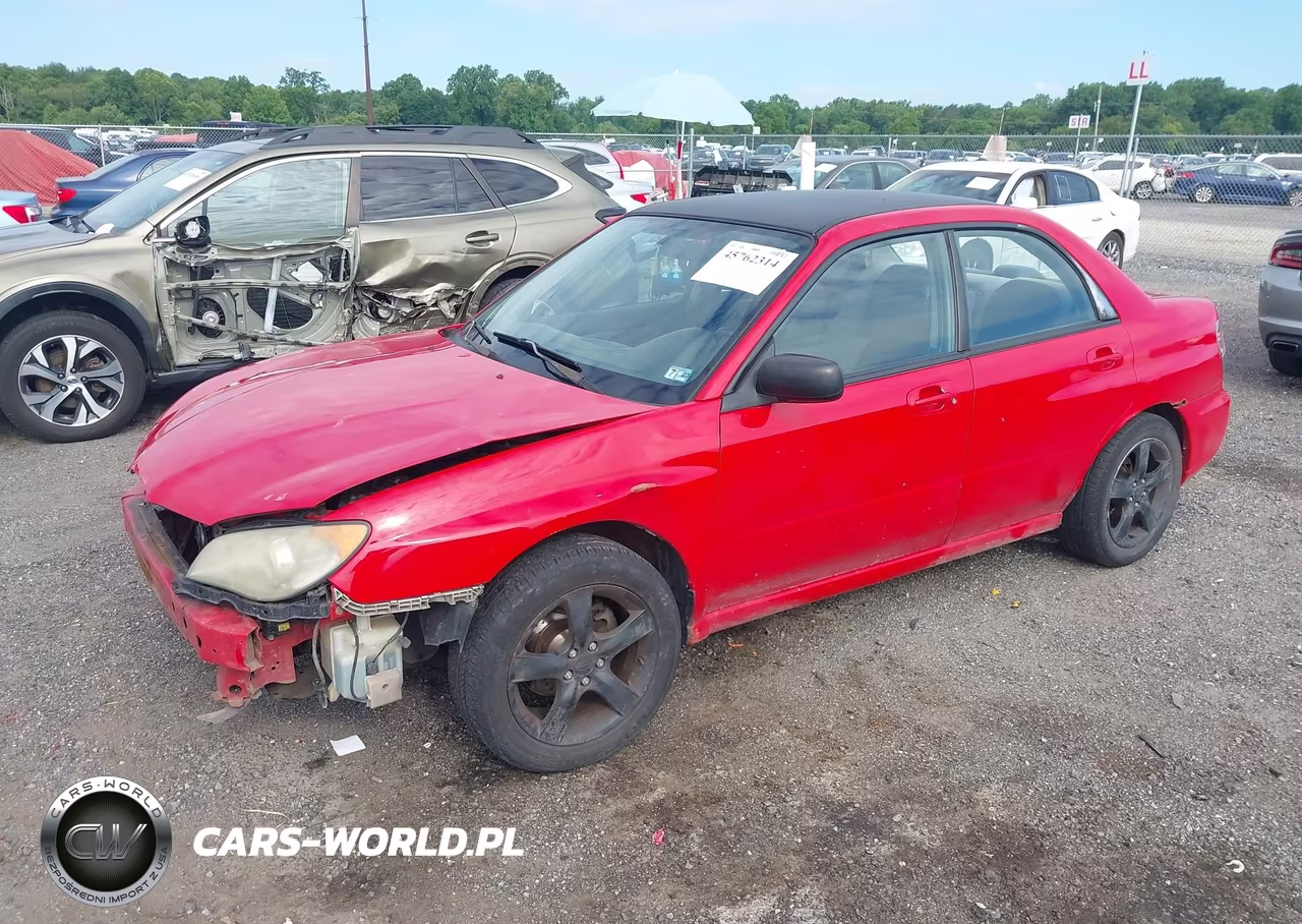 2006 Subaru Impreza 2.5I VIN:JF1GD67616H520126 - 2