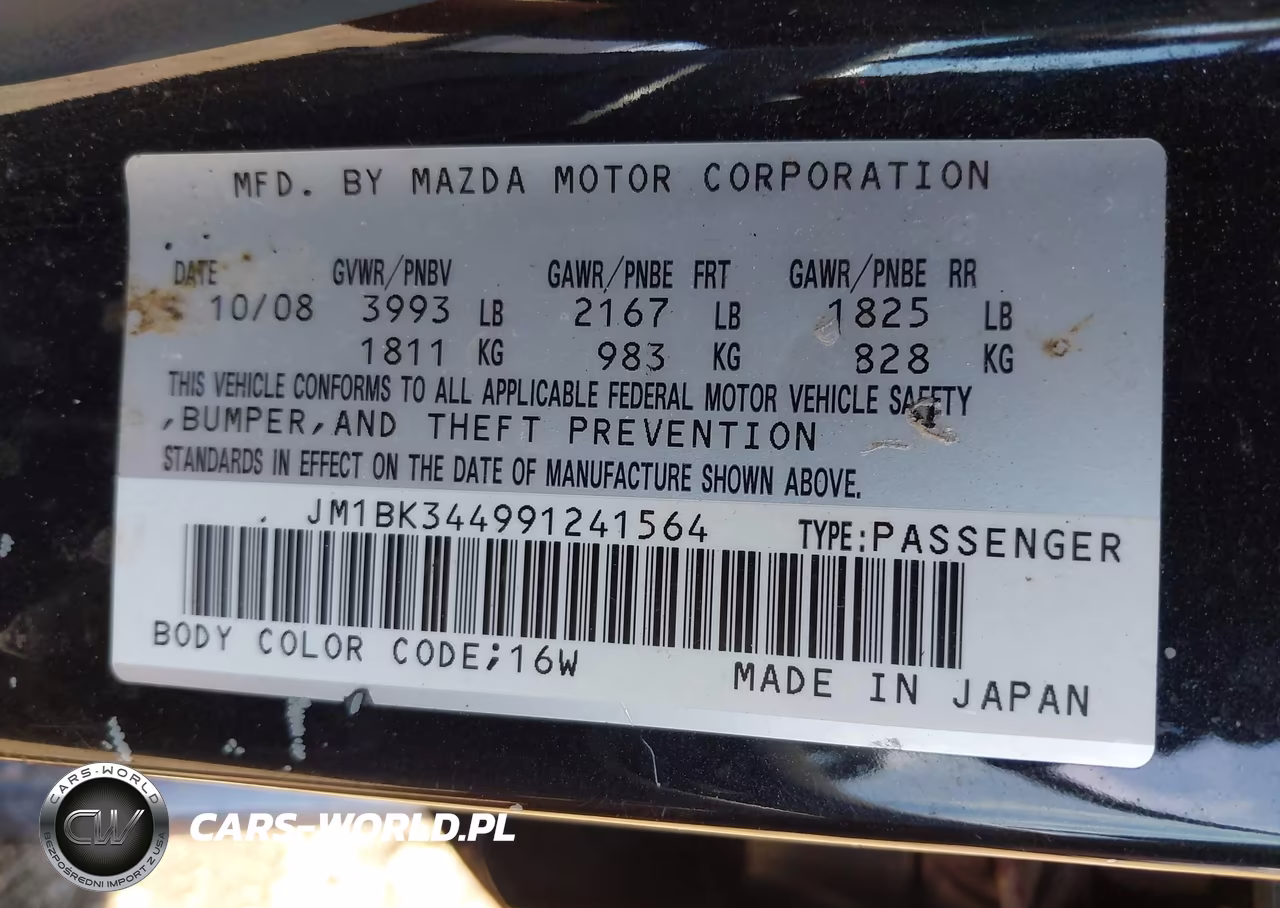 2009 Mazda Mazda3 S Grand Touring VIN:JM1BK344991241564 - 9