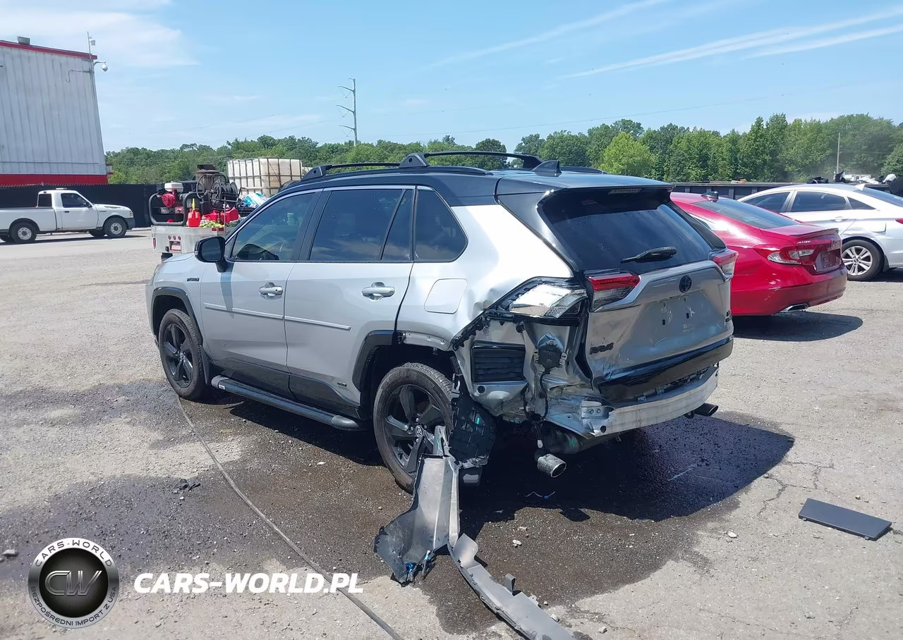 2020 Toyota Rav4 Hybrid Xse VIN:JTMEWRFVXLJ030312 - 3