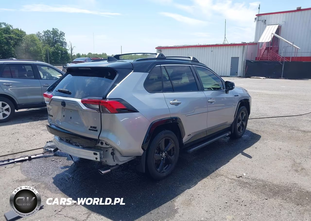 2020 Toyota Rav4 Hybrid Xse VIN:JTMEWRFVXLJ030312 - 4