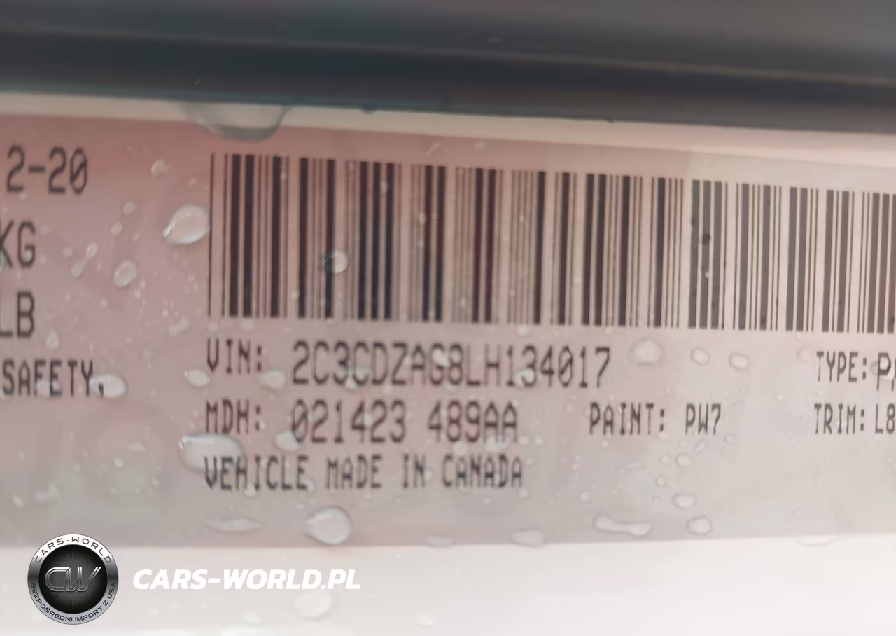 2020 Dodge Challenger Sxt VIN:2C3CDZAG8LH134017 - 9