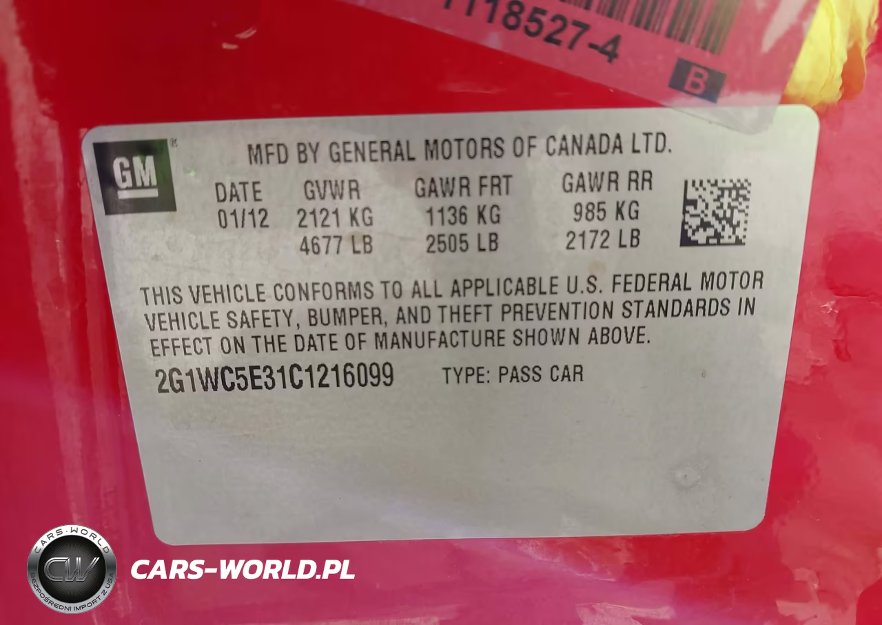 2012 Chevrolet Impala Ltz VIN:2G1WC5E31C1216099 - 9
