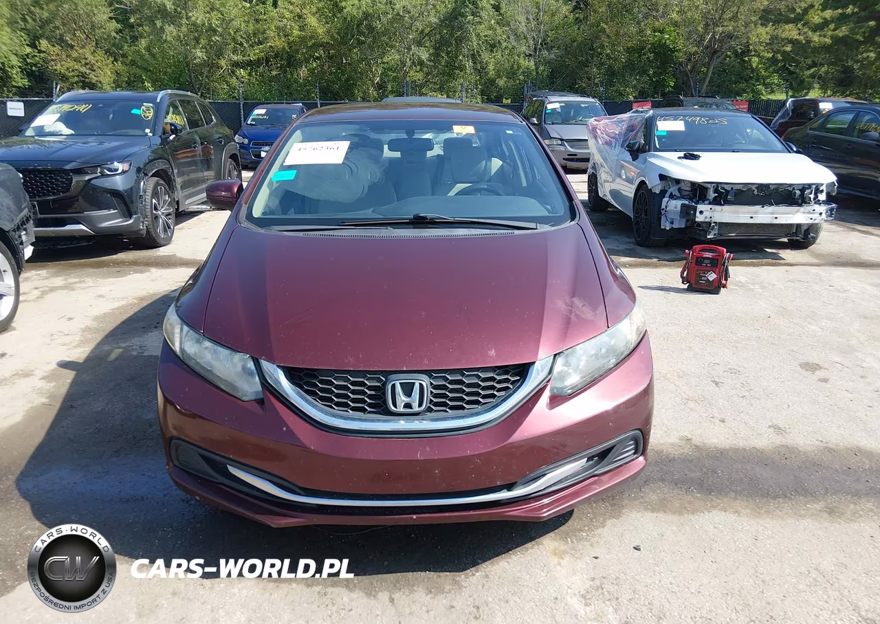 2014 Honda Civic Lx VIN:19XFB2F56EE031819 - 12
