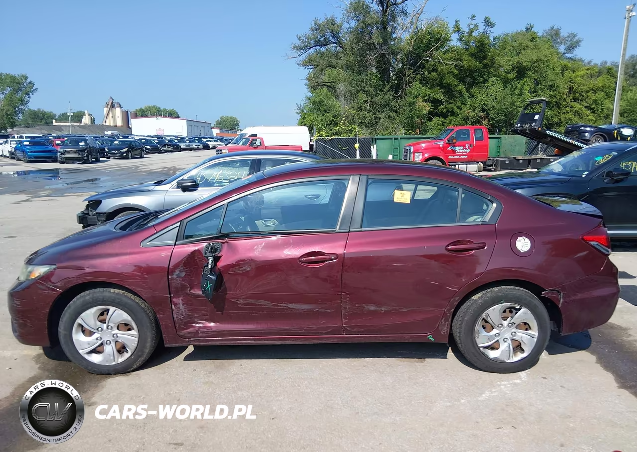 2014 Honda Civic Lx VIN:19XFB2F56EE031819 - 14
