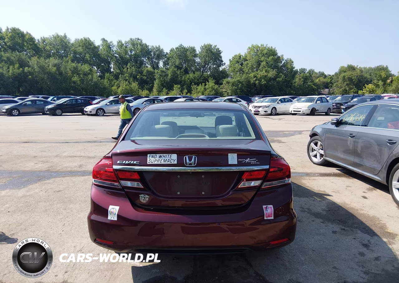 2014 Honda Civic Lx VIN:19XFB2F56EE031819 - 16