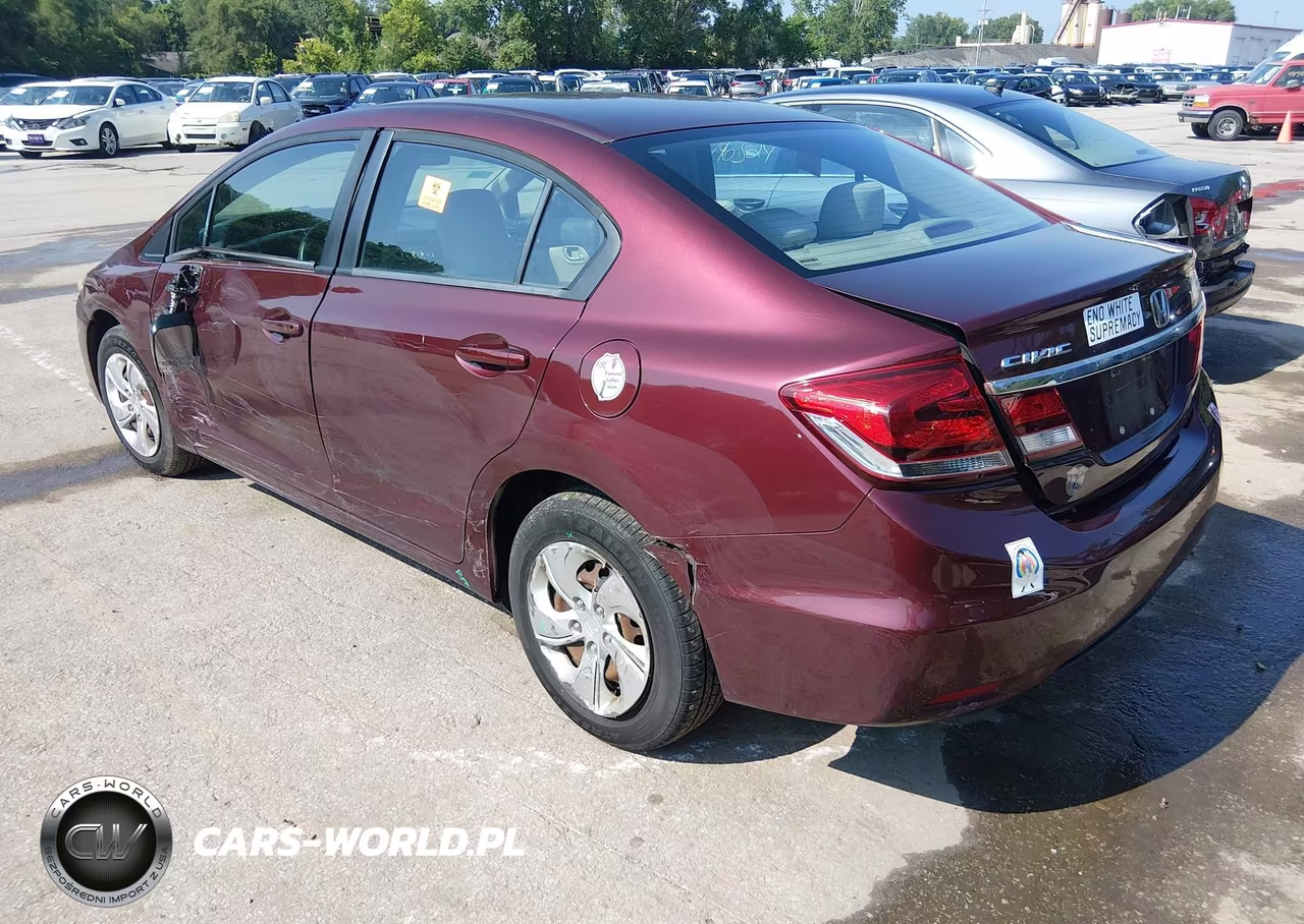 2014 Honda Civic Lx VIN:19XFB2F56EE031819 - 3