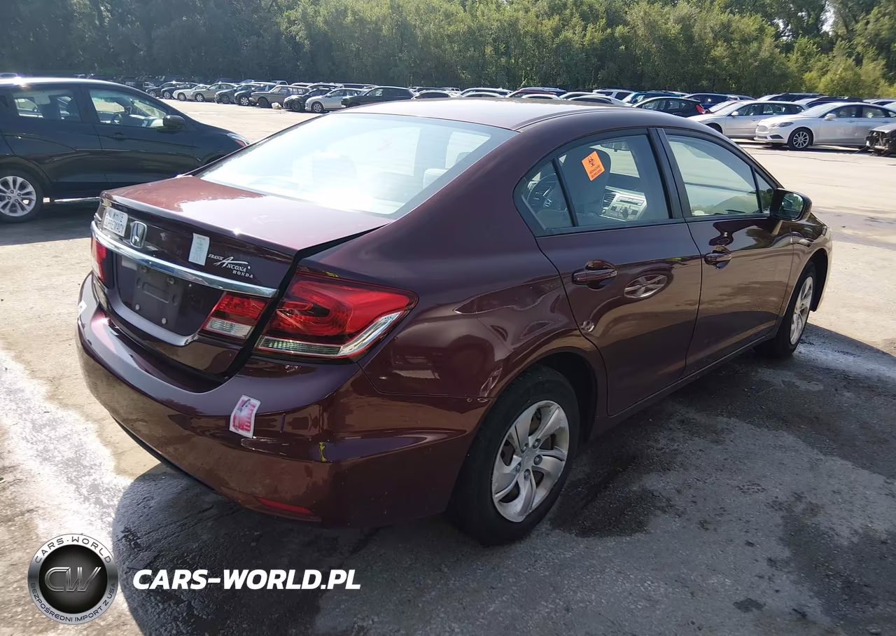 2014 Honda Civic Lx VIN:19XFB2F56EE031819 - 4