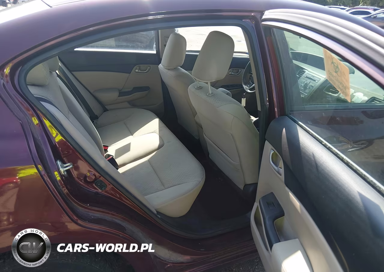2014 Honda Civic Lx VIN:19XFB2F56EE031819 - 8