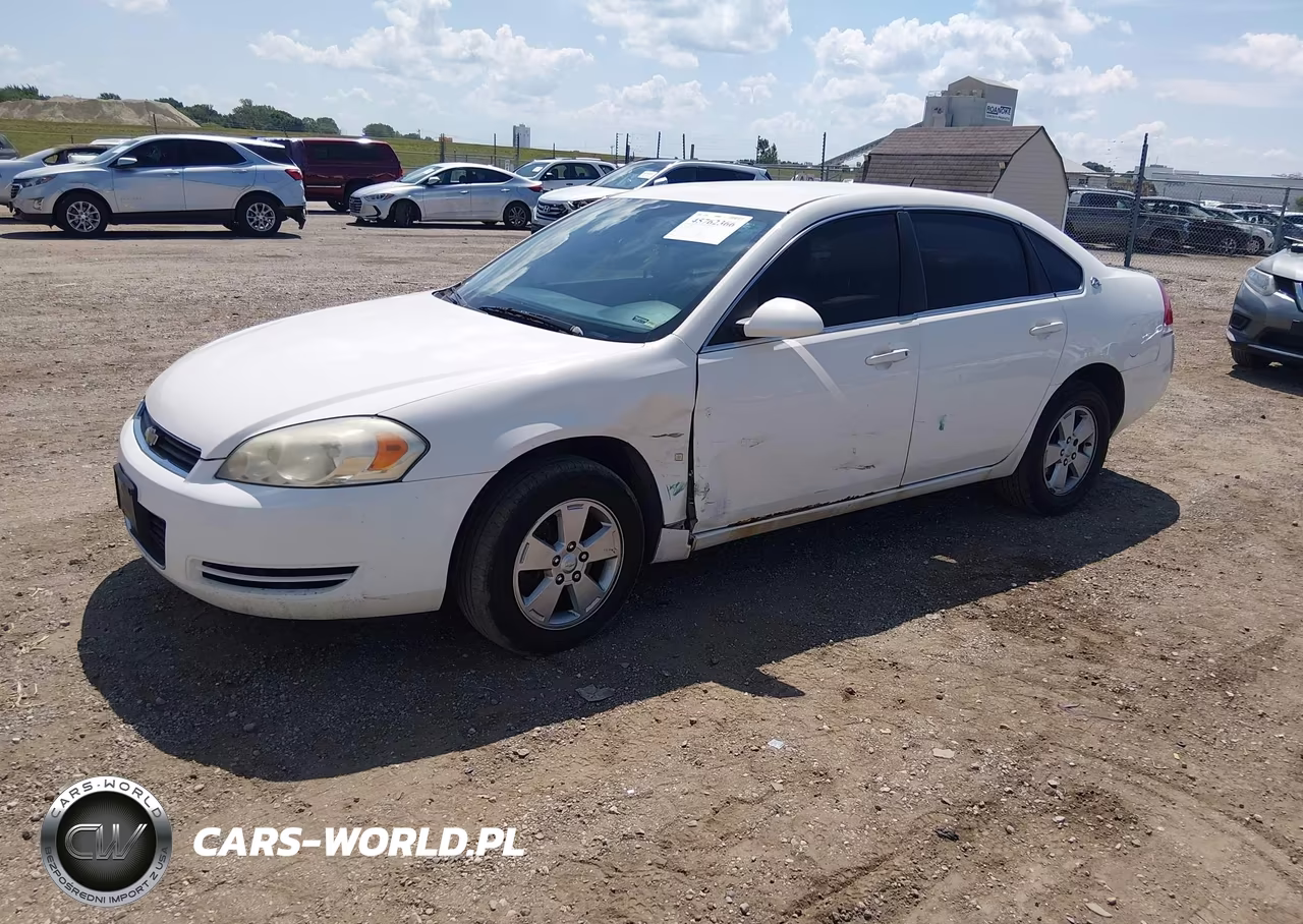 2008 Chevrolet Impala Ls VIN:2G1WB58K981211634 - 2