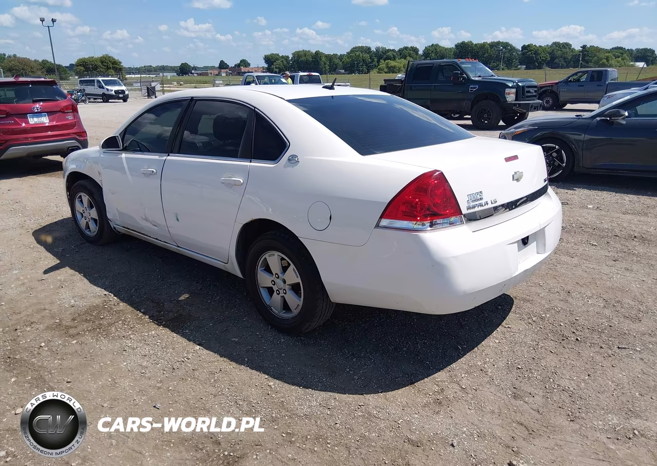 2008 Chevrolet Impala Ls VIN:2G1WB58K981211634 - 3