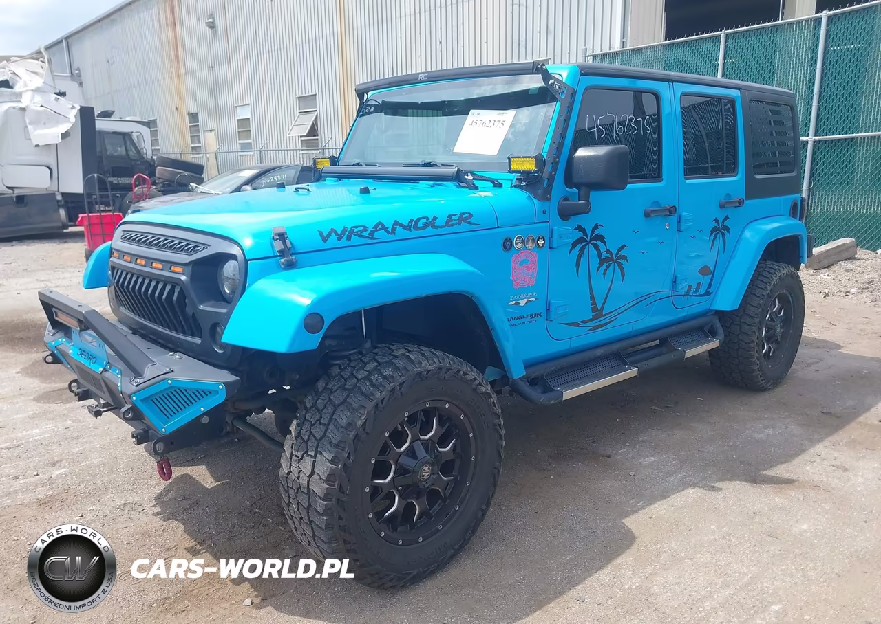 2018 Jeep Wrangler Jk Unlimited Sahara VIN:1C4HJWEG9JL801731 - 2